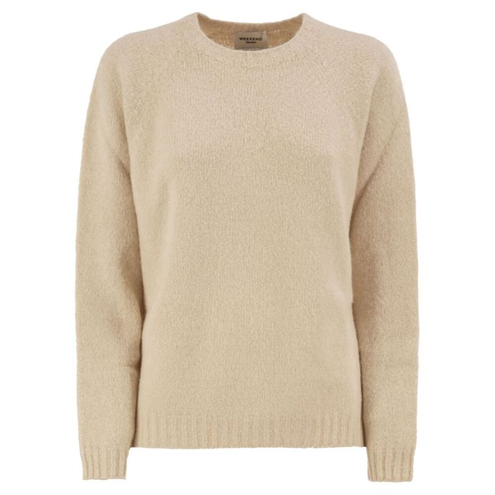 Weekend Maxmara Women Wkdghiacci - Alpaca-Blend Crew Neck Jumper
